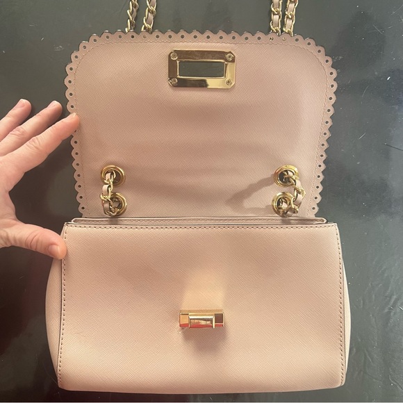 Michael Kors Bags Michael Kors Hannah Bag Light Pink And Gold
